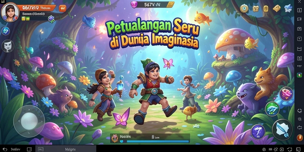 Gameplay seru dan atmosfer petualangan yang mendebarkan.